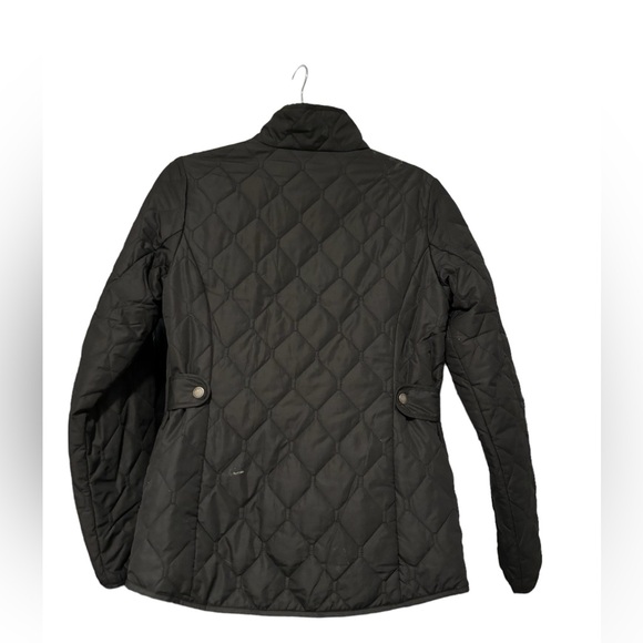 Eddie Bauer Black Quilted Mod Black Jacket - Picture 4 of 9